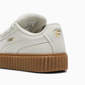 Flipped High Top Sneakers Creeper Phatty Earth Tone Little Kids' Sneakers, Warm White-Cheap Jmksport Jordan Outlet Gold-Gum, extralarge